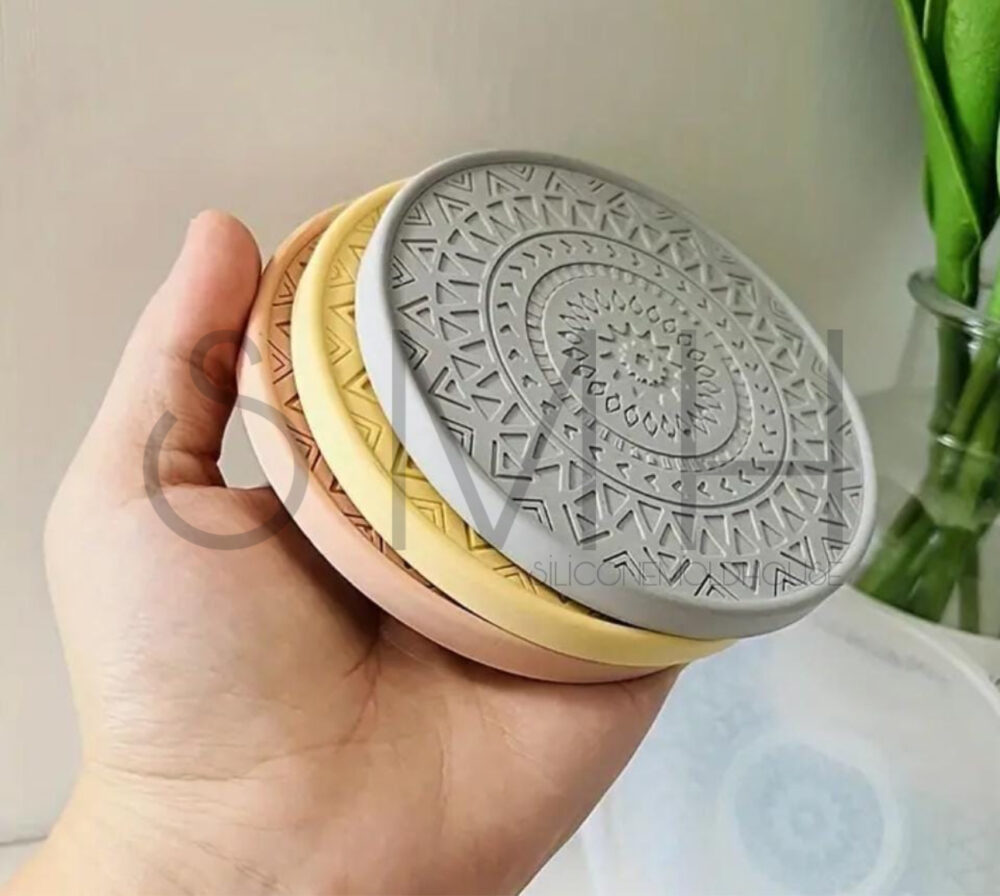 Mandala Bardak Altı Kalıbı