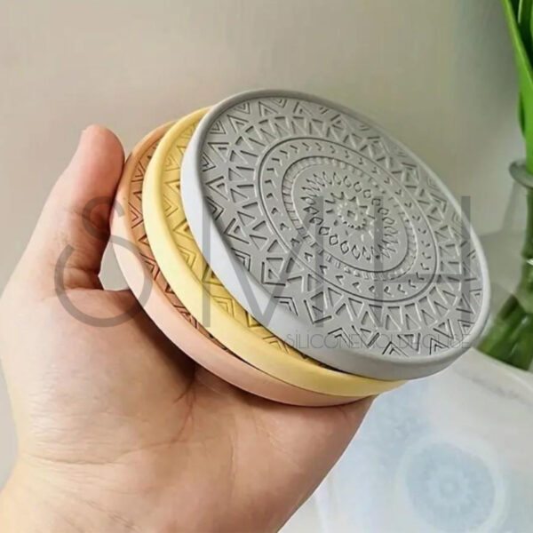 Mandala Bardak Altı Kalıbı