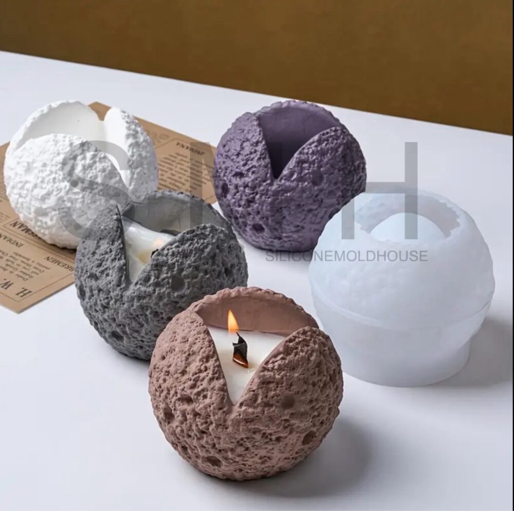 TAŞ DESENLİ MUMLUK KALIBI