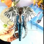 Fil Duvar Süsü Kalıbı